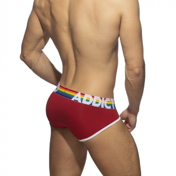 ADDICTED 6 Pack Rainbow Brief