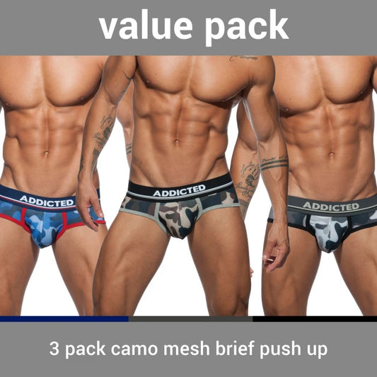 Addicted boxer 3 pack MY BASIC 3 PACK BOXER AD421P